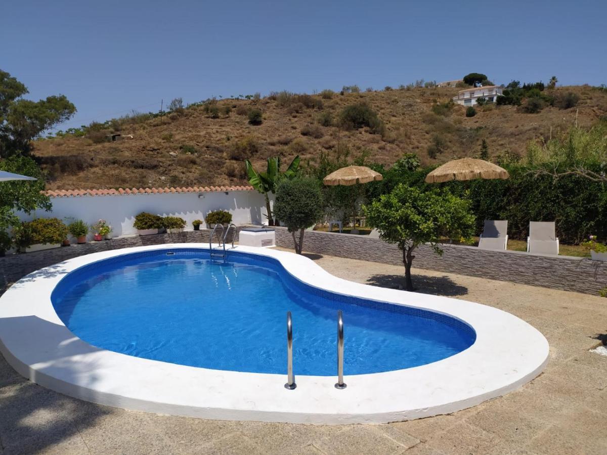 Villa Candela En Benajarafe Piscina Privada Exterior foto